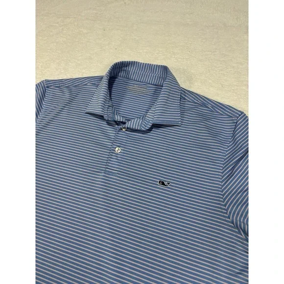 Lot Of 2 Vineyard Vines On The Go Sankaty Polo Mens Performance Stretch Large - Picture 13 of 16